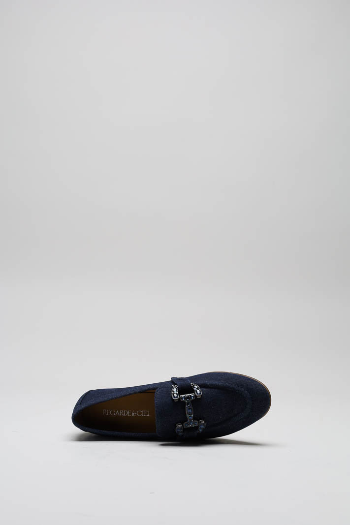 Blauw Mocassin image