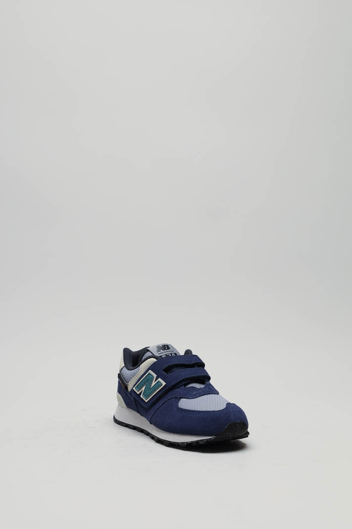 Blauw Velcro schoen