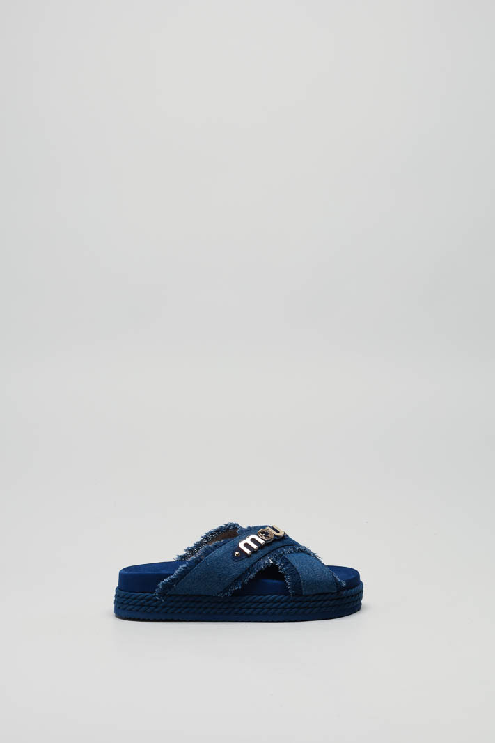 Blauw Slipper