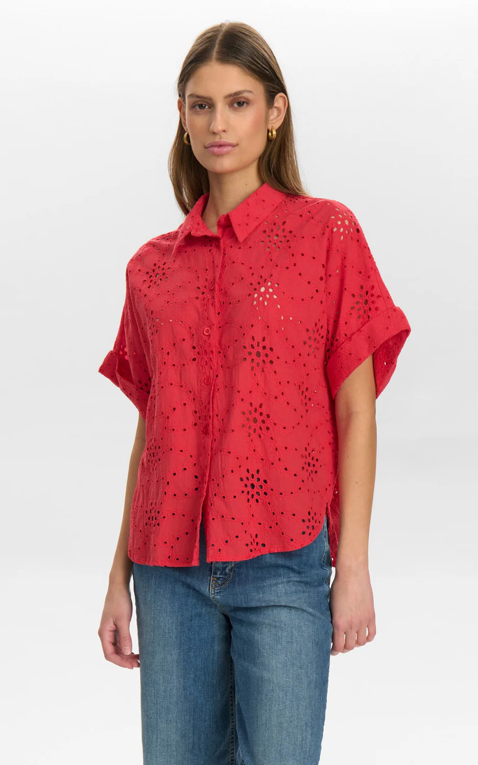 Rood Blouse