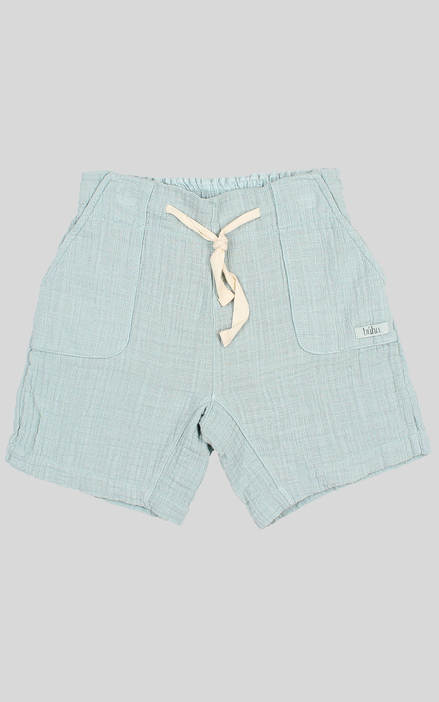 Blauw Short