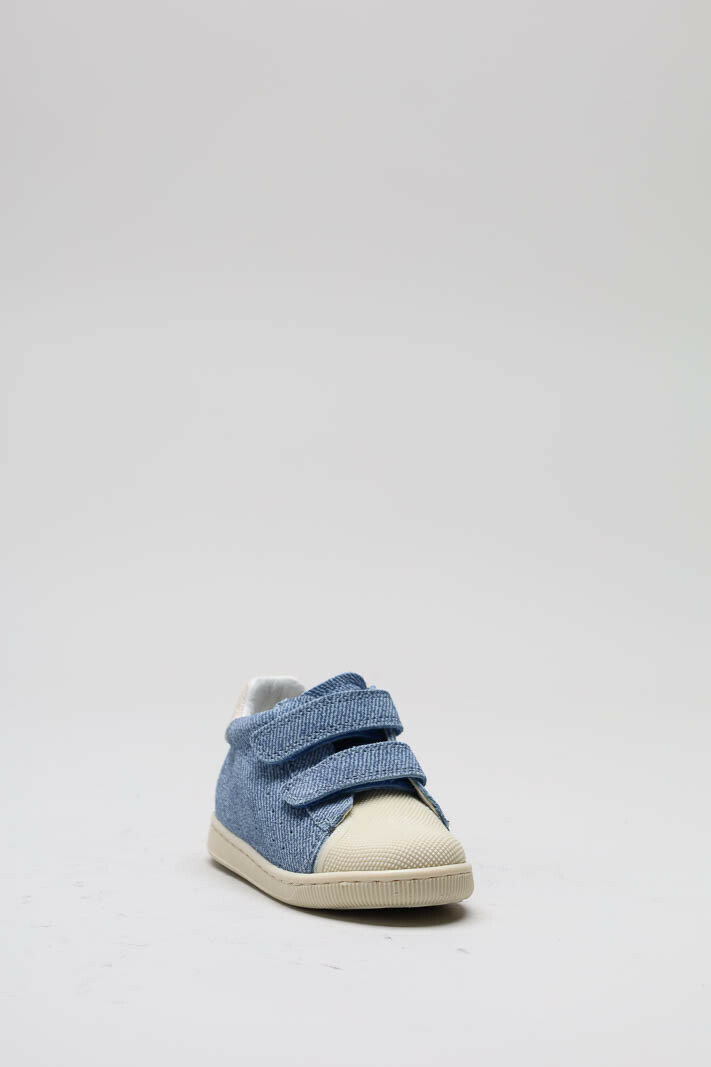 Blauw Velcro schoen image