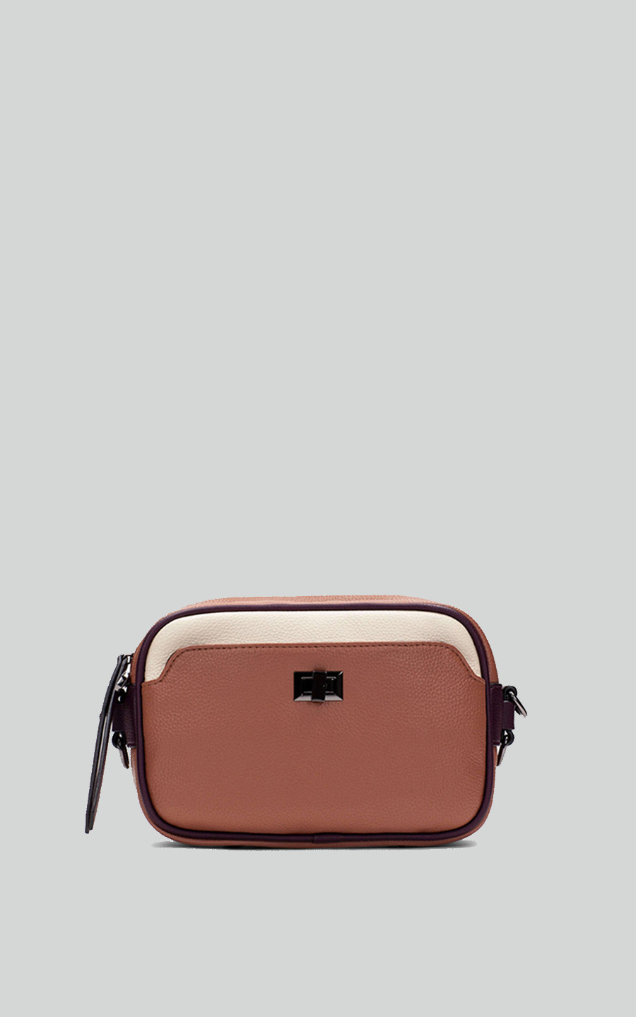 Donkerbeige Cross body