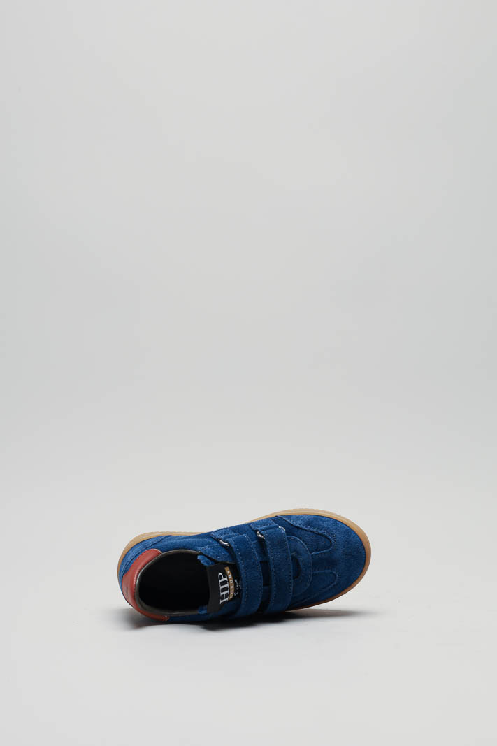 Blauw Velcro schoen image