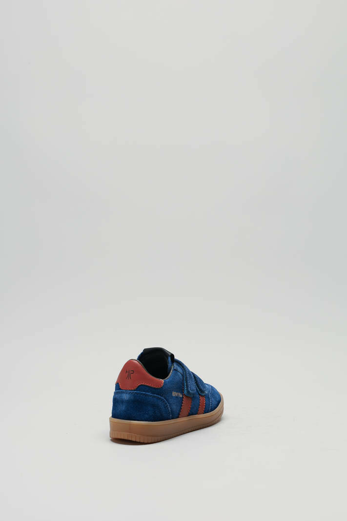 Blauw Velcro schoen image