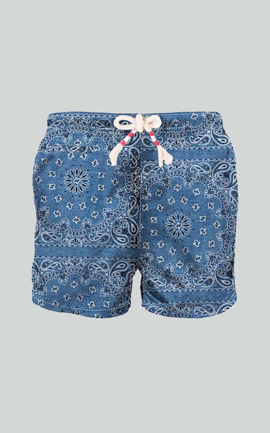 Blauw Zwemshort