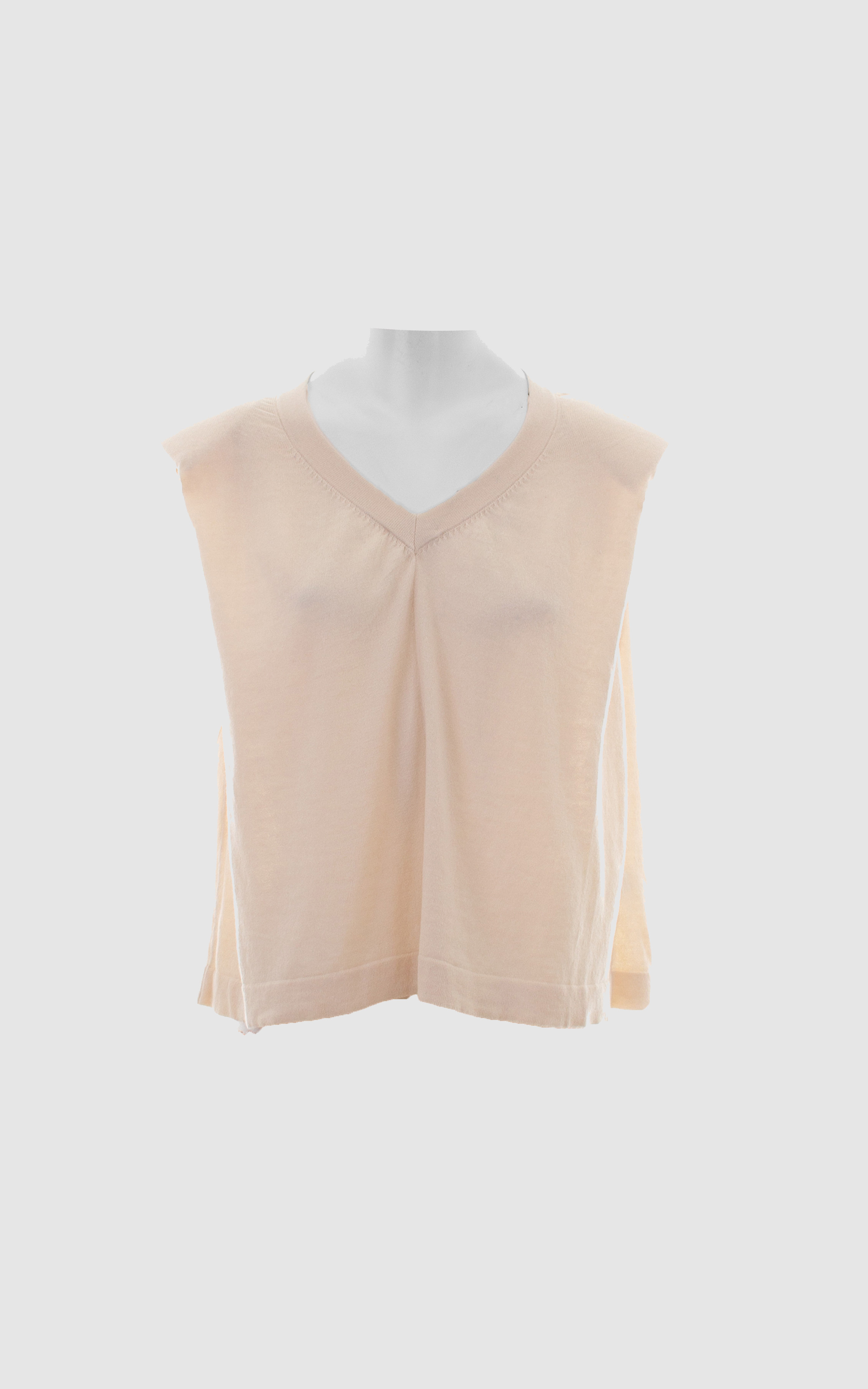 Beige T-shirt/top