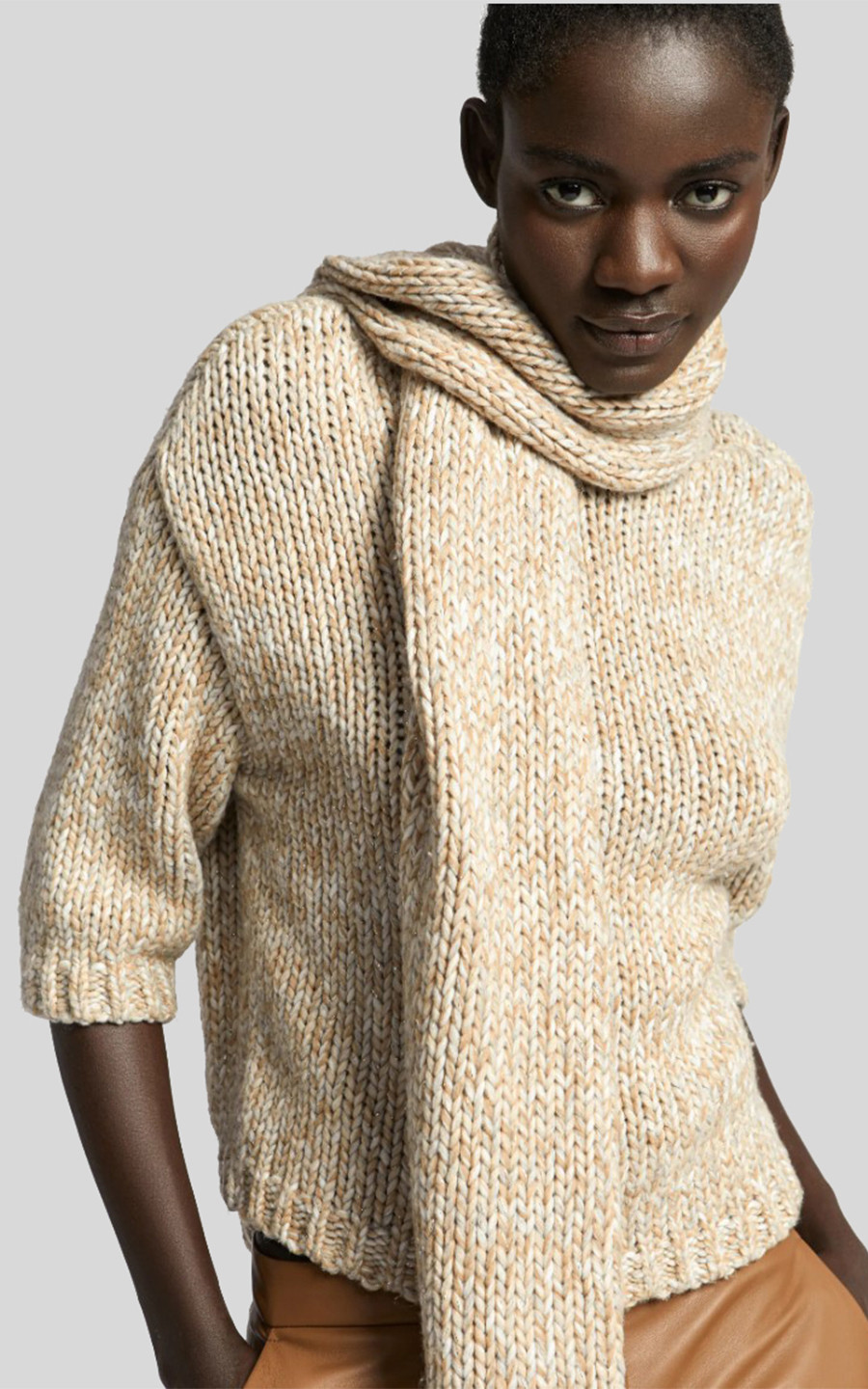 Beige Sweater/trui image