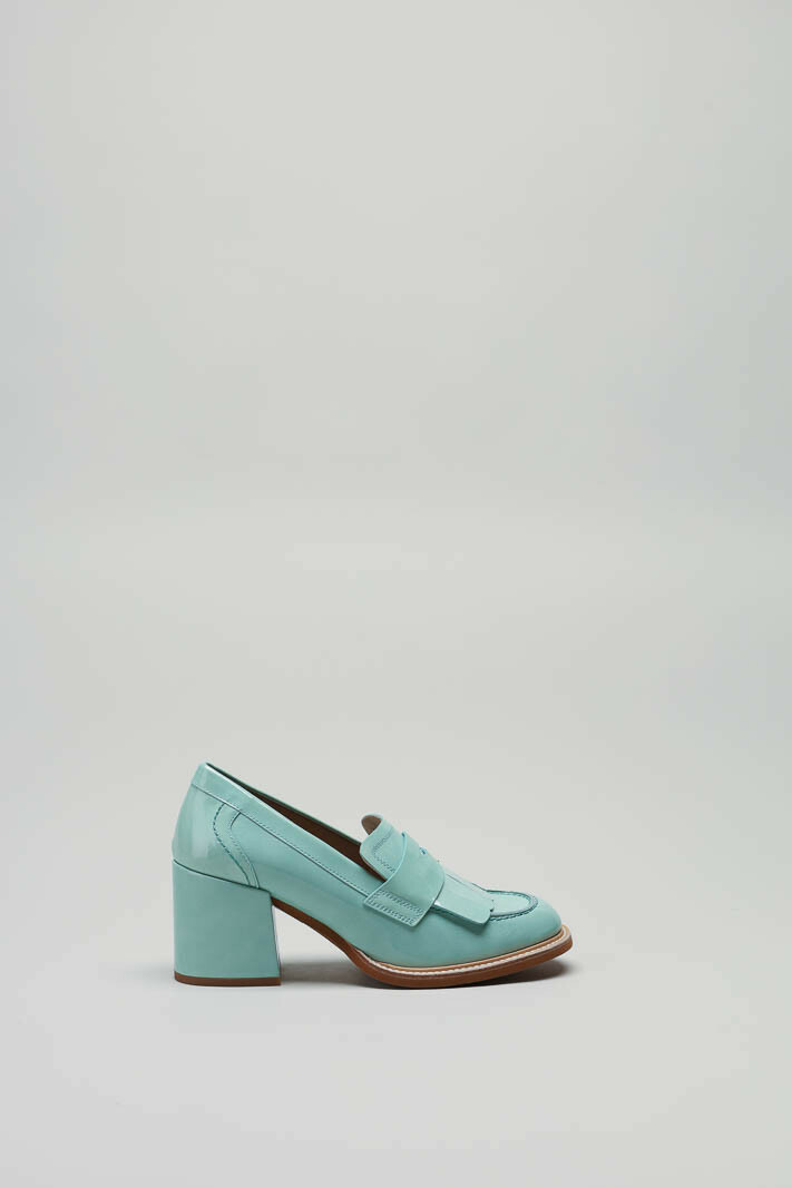 Turquoise Mocassin hak