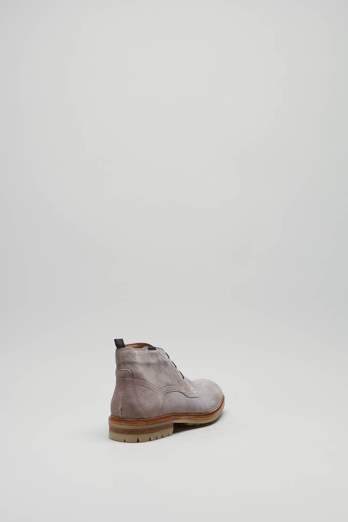 Beige Veterschoen hoog image