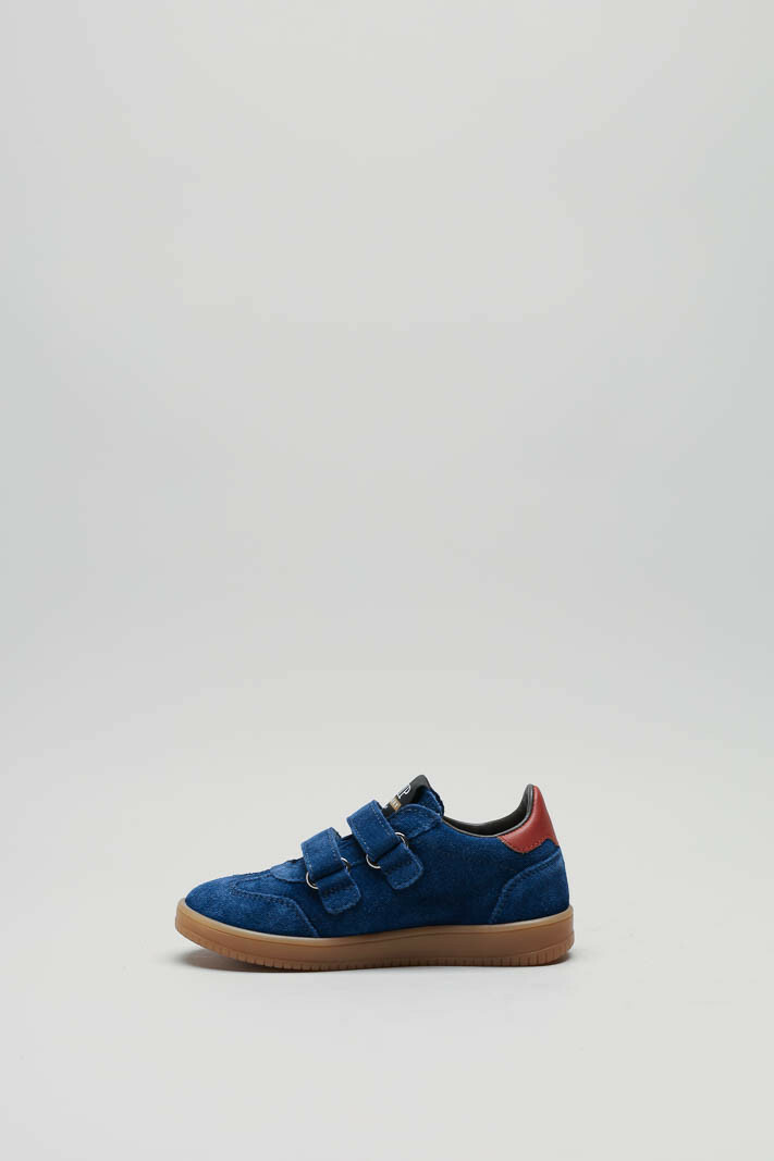 Blauw Velcro schoen image