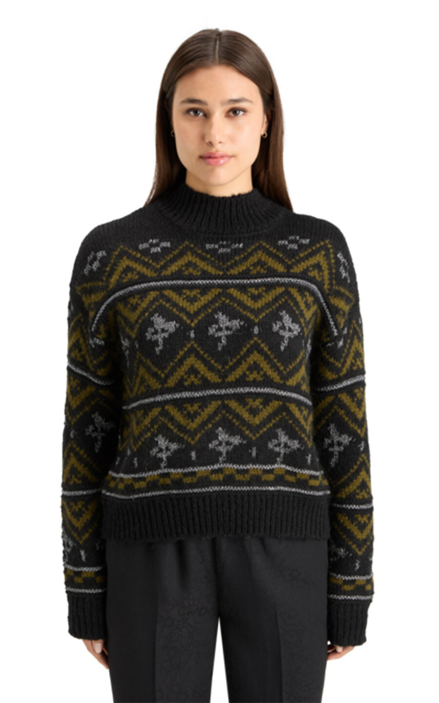 Zwart Sweater/trui