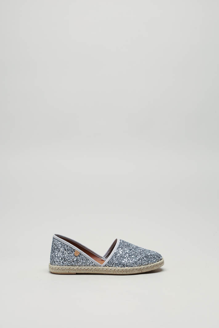 Zilver Espadrille