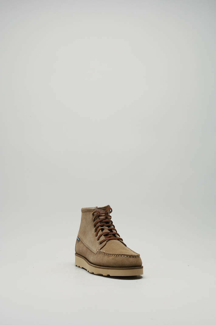 Beige Veterschoen hoog image