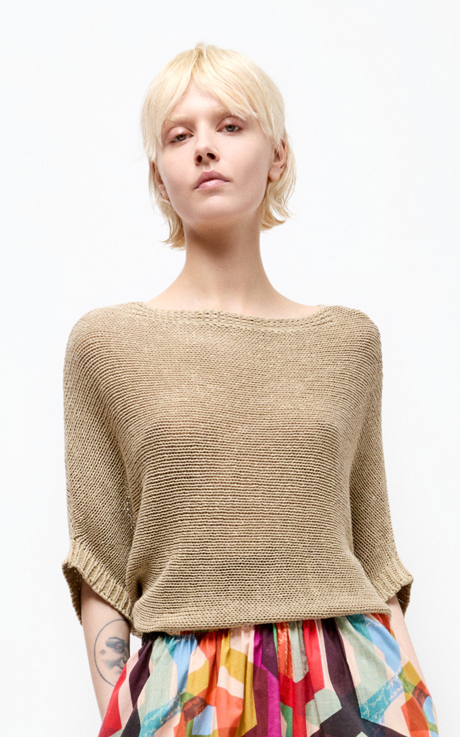 Beige Sweater/trui image