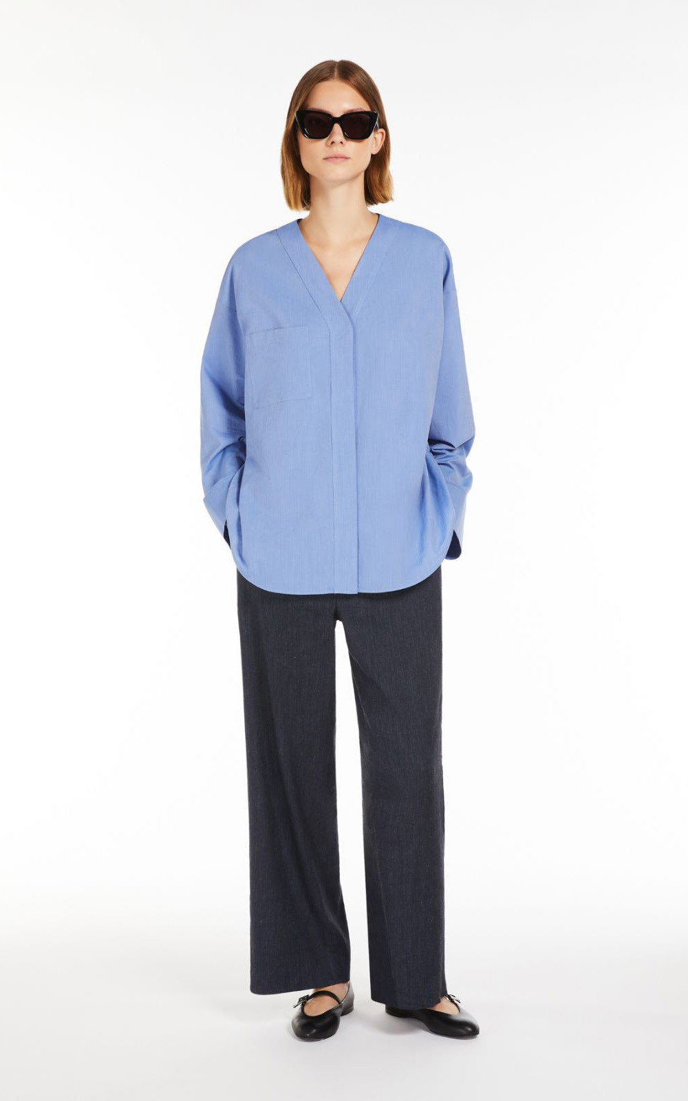 Blauw Blouse image