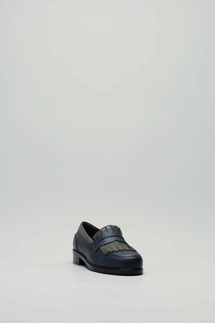 Donkerblauw Mocassin image