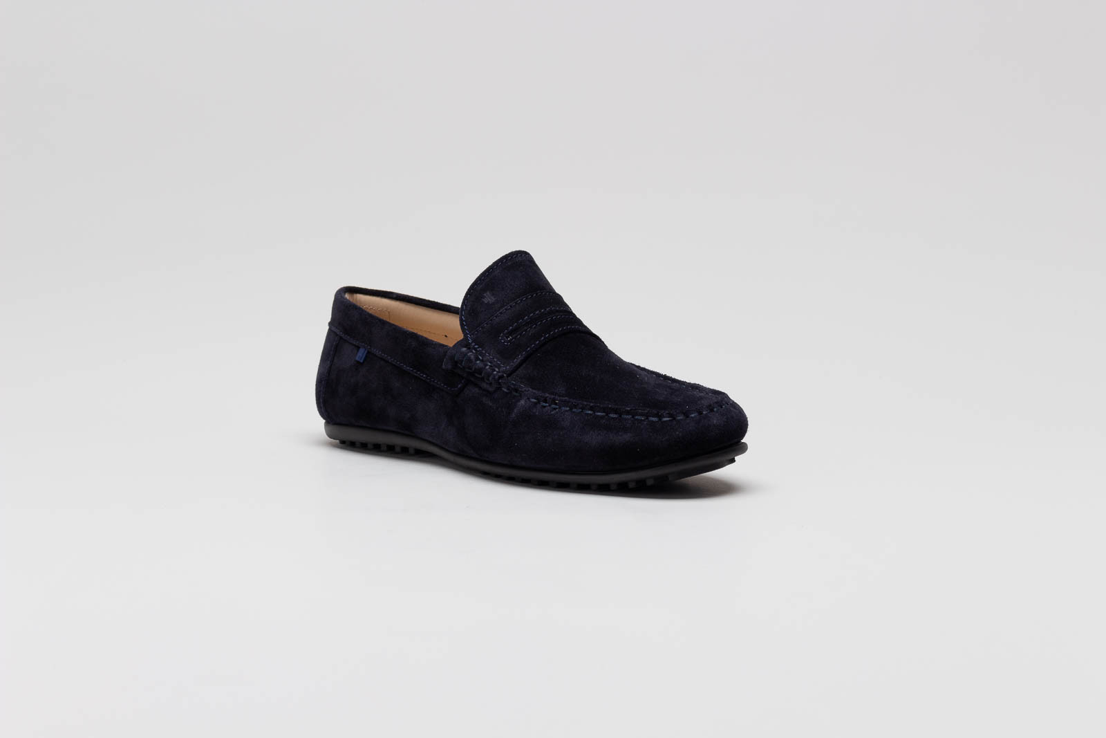 Donkerblauw Mocassin