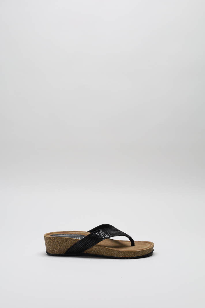 Zwart Slipper