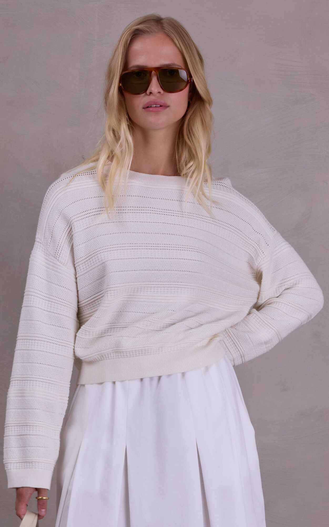 Ecru Sweater/trui image