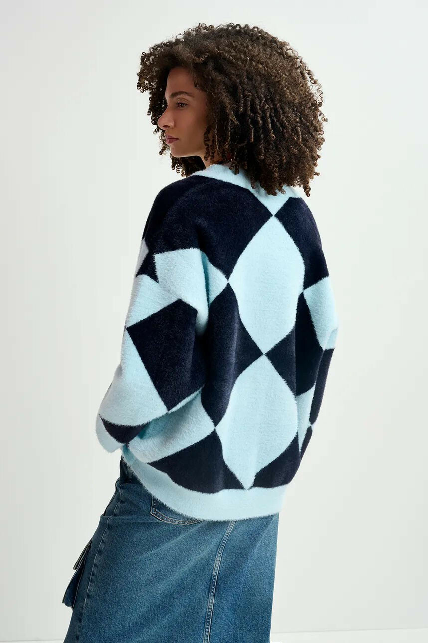 Blauw Cardigan image