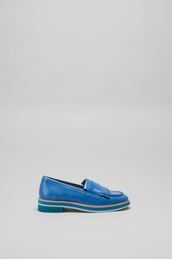 Blauw Mocassin