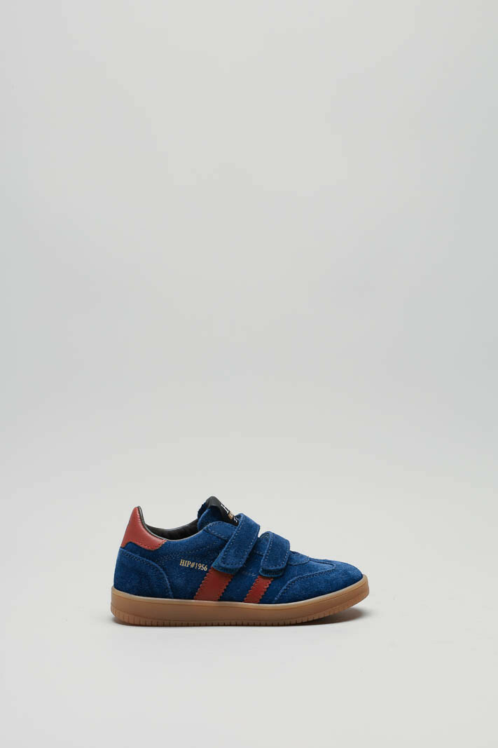 Blauw Velcro schoen