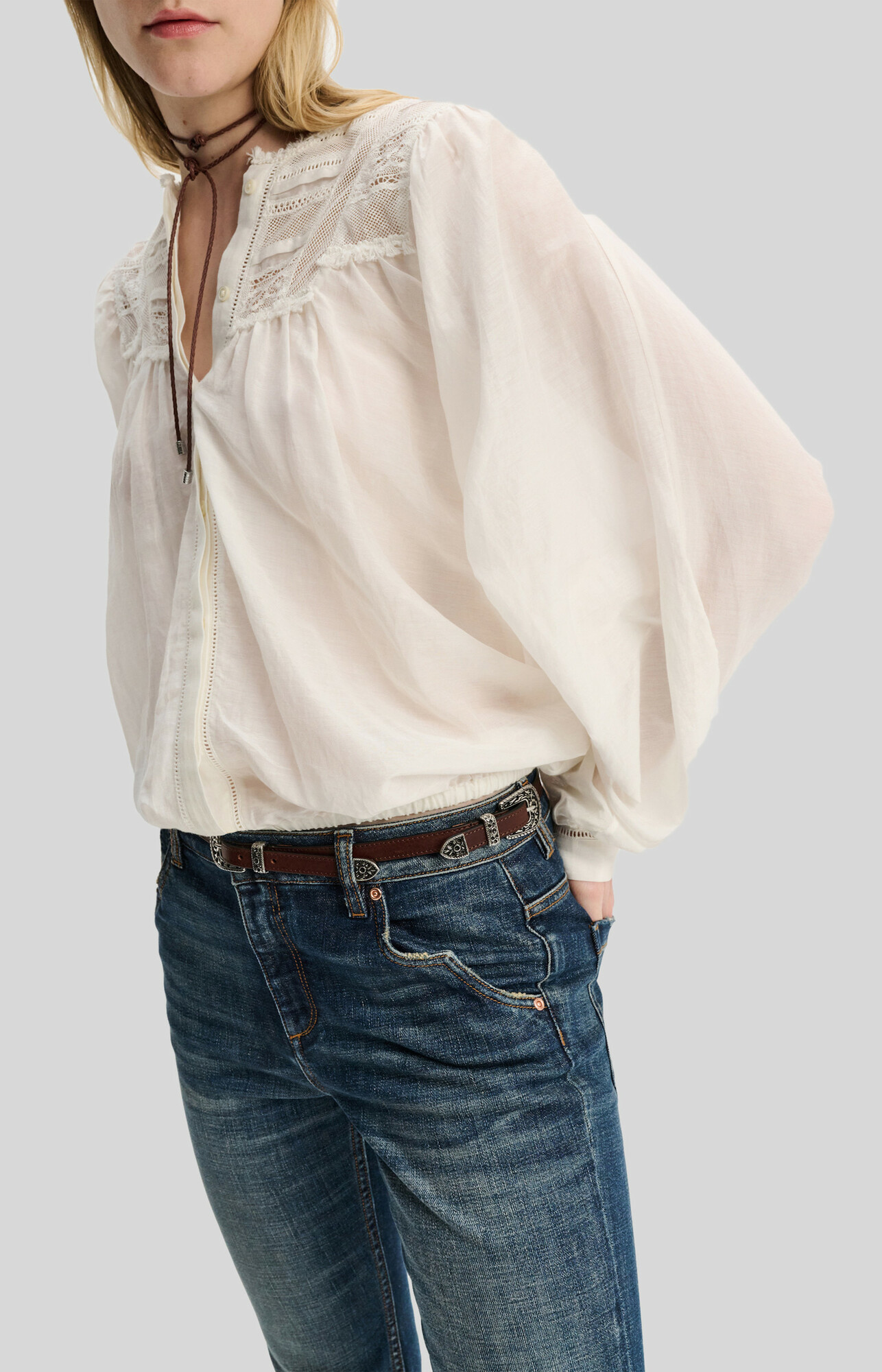 Ecru Blouse image