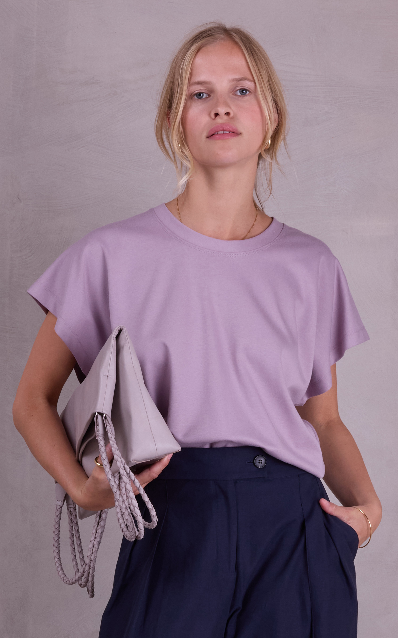 Lila T-shirt/top