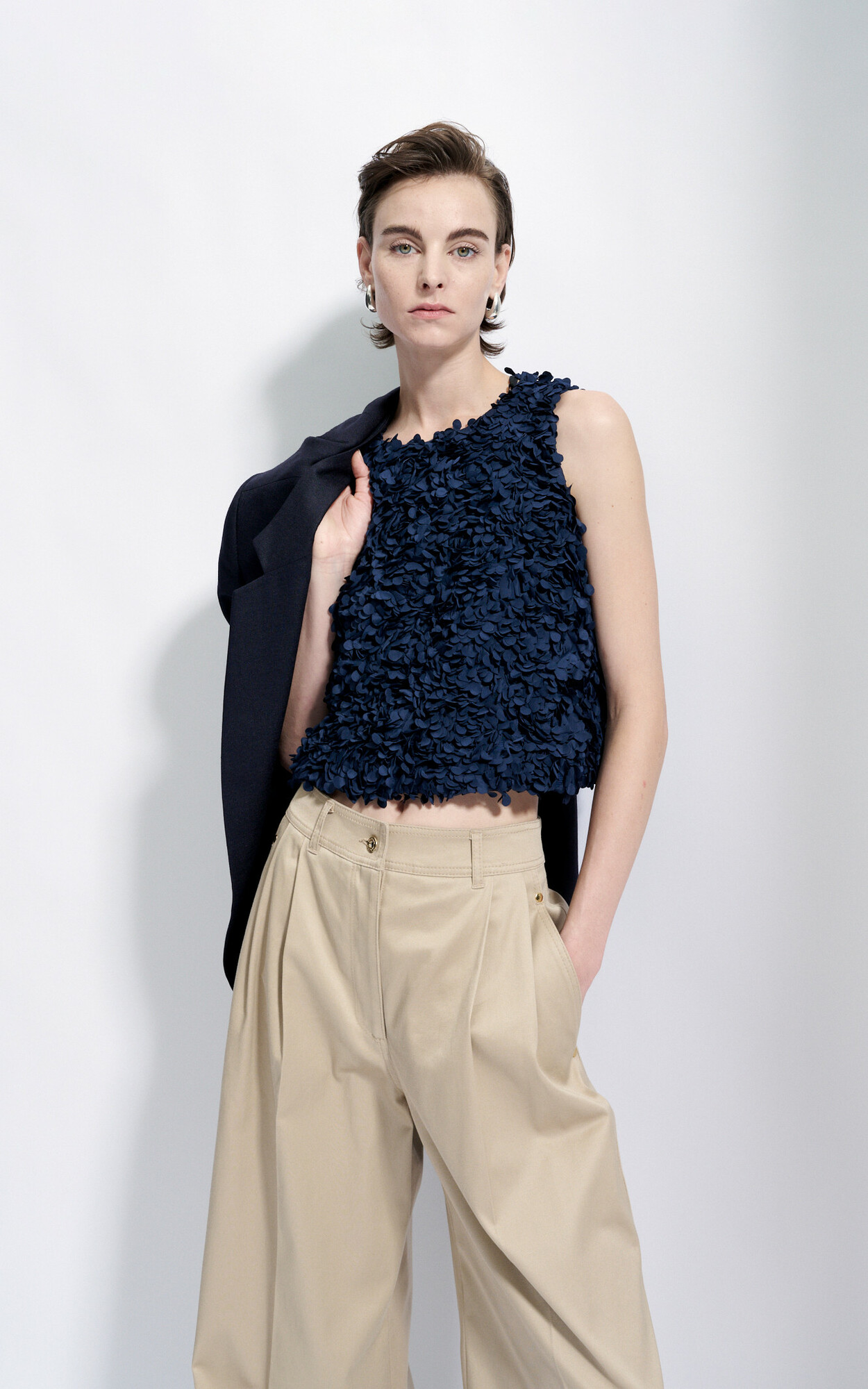 Blauw Blouse