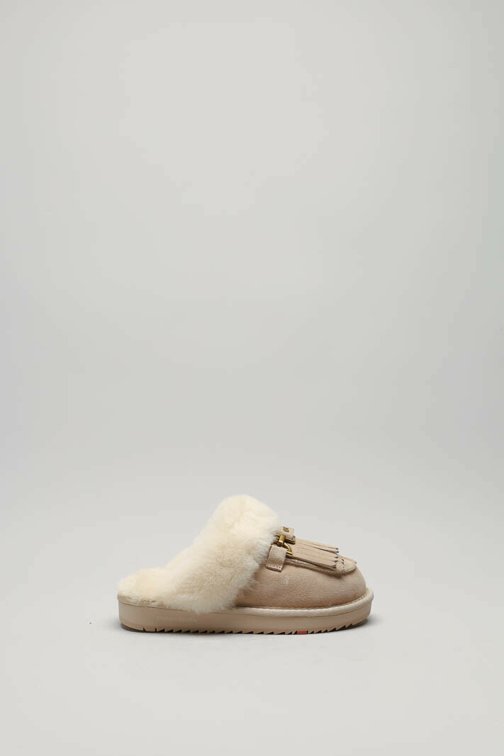 Beige Pantoffel