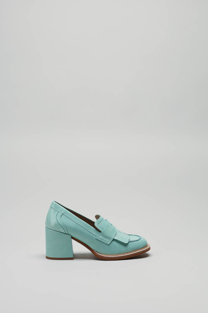 Turquoise Mocassin hak