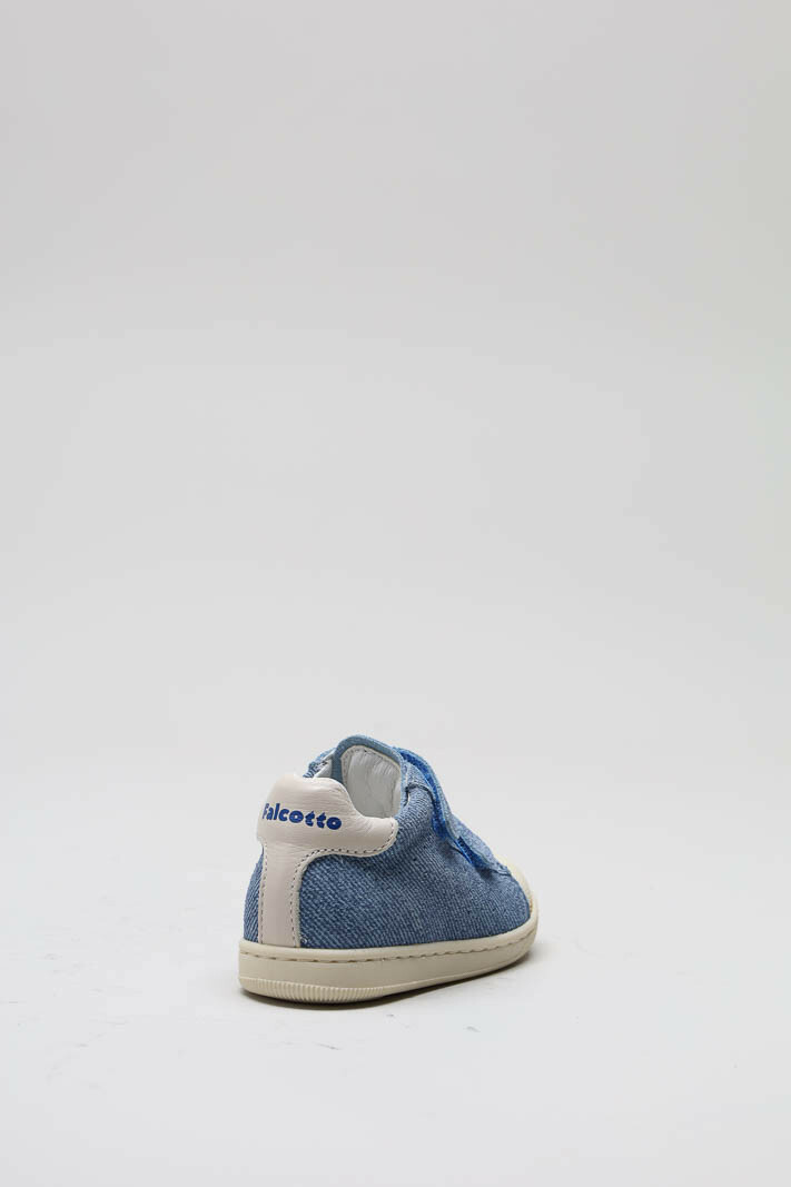 Blauw Velcro schoen image