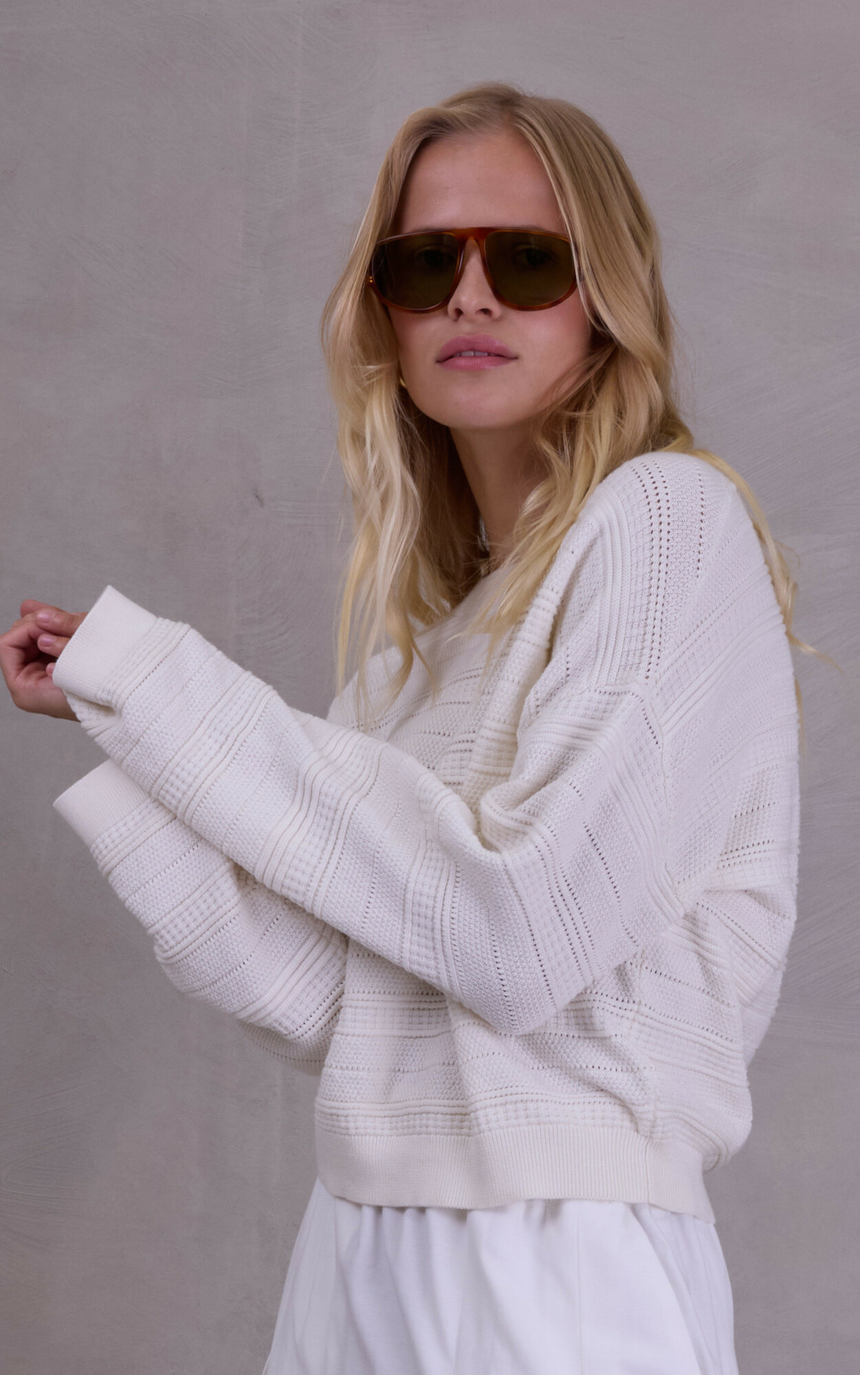 Ecru Sweater/trui image